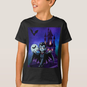 Camiseta Vampión de Halloween, caprichoso