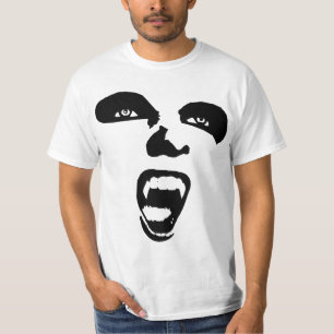 Camiseta Vampire Face Horror arte gótico original