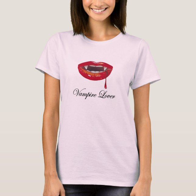 Camiseta Vampire Lover (Anverso)