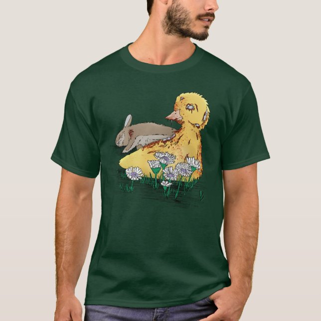 Camiseta Vampire-Zombie Easter Duckling (Anverso)