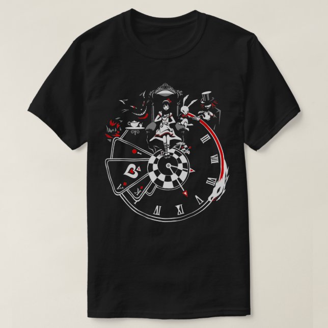 Camiseta VampireFreaks Alicia en la Prima de Reloj de Marav (Diseño del anverso)