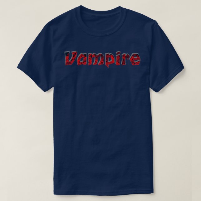 Camiseta Vampiro (Diseño del anverso)