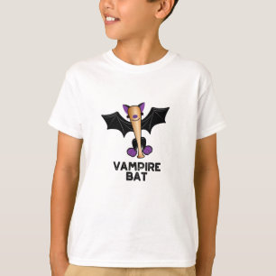 Camiseta Vampiro Bat Funny Béisbol Pun