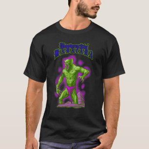 Camiseta Vampiro Bat Halloween Sangre Suckin' Madafaka Vint