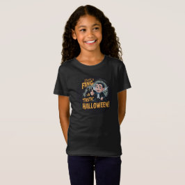 Camiseta Vampiro cómico tiene una Halloween colorida