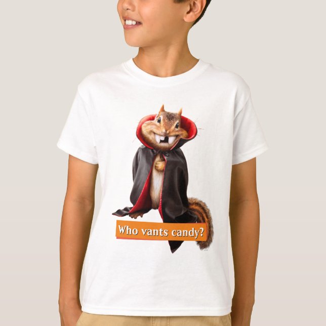 Camiseta Vampiro de Chipmunk (Anverso)