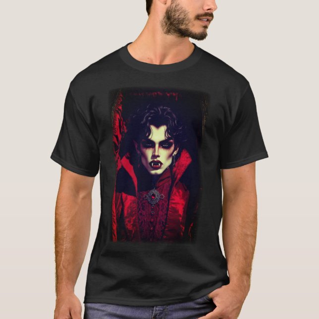CAMISETA VAMPIRO DE HALLOWEEN (Anverso)