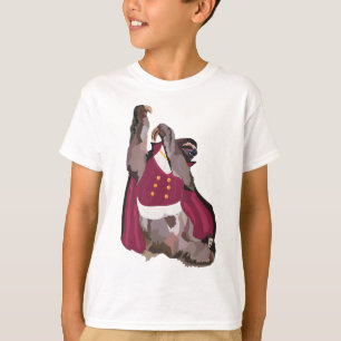 Camiseta Vampiro de Halloween Zoo Sloth