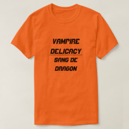 Camiseta Vampiro Delicacy cantó de dragón