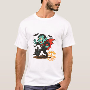 Camiseta Vampiro dracula personalizado - Aprobado en Hallow