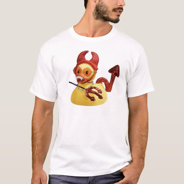 Camiseta Vampiro Ducky (camiseta blanca) (Anverso)