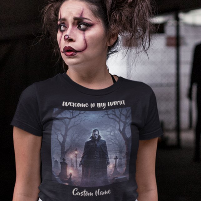 Camiseta Vampiro en cementerio  (Subido por el creador)