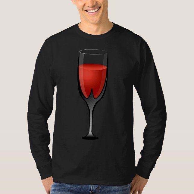 Camiseta Vampiro gótico Potion Magic Wineglass (Anverso)