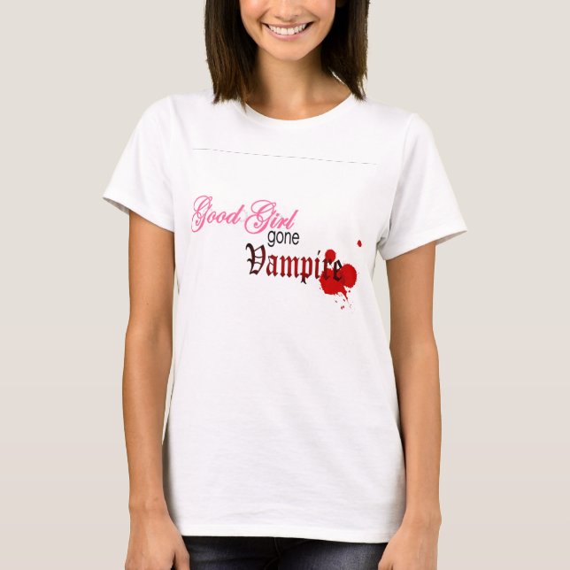 Camiseta Vampiro ido buen chica (Anverso)