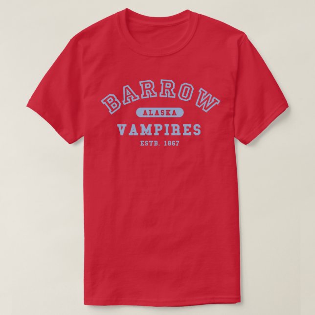 Camiseta Vampiros de Barrow Alaska (Diseño del anverso)