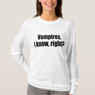Camiseta Vampiros. ¿Sé, derecho?