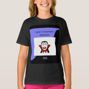 Camiseta Vamptárticos Chicas de Halloween Camisas Black Bas