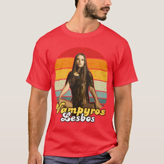 Camiseta Vampyros Lesbos Retro Movie (Anverso)