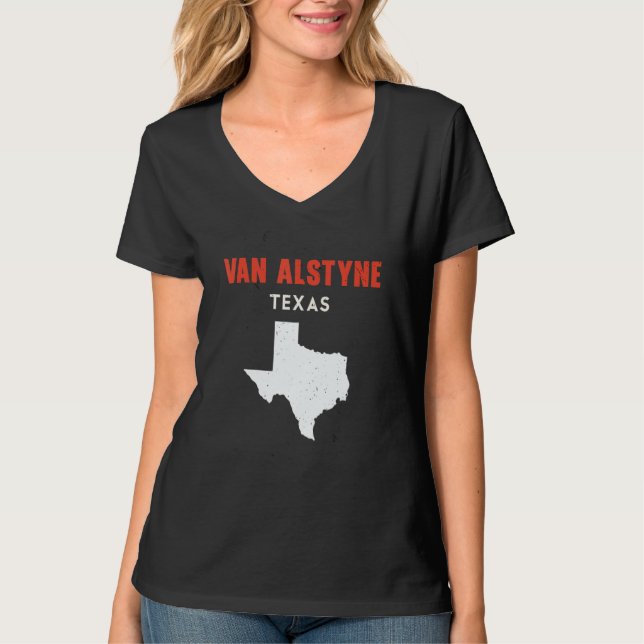 Camiseta Van Alstyne Texas USA State America Travel Texas (Anverso)