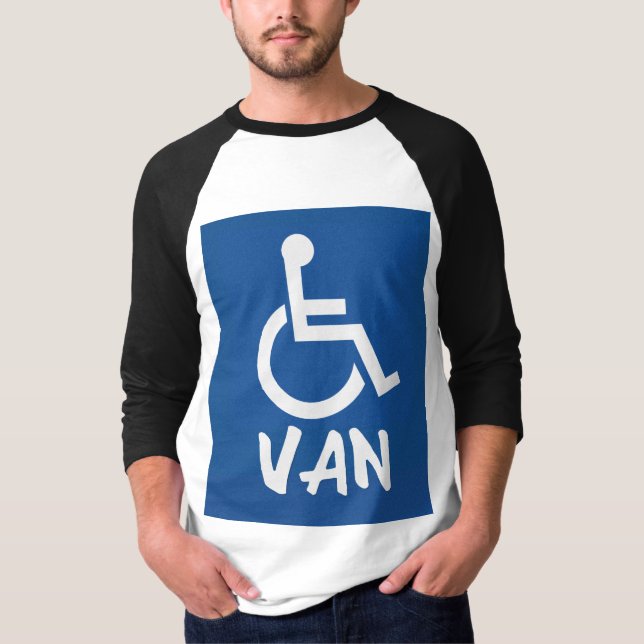 Camiseta Van con discapacidad (Anverso)