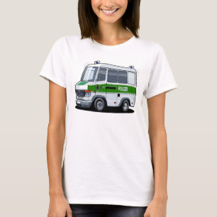 Camiseta Van de la policía personalizado