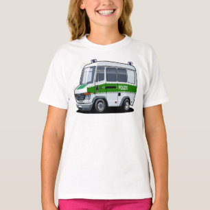 Camiseta Van de la policía personalizado