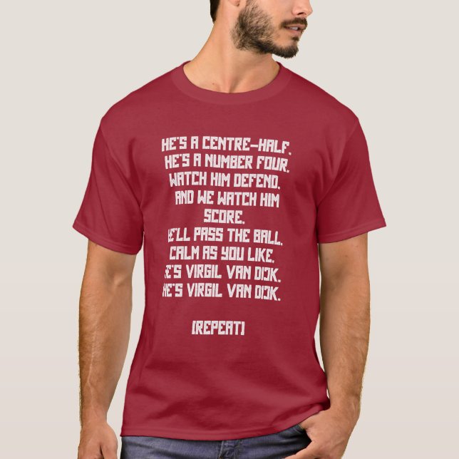 Camiseta Van Dijk (Anverso)