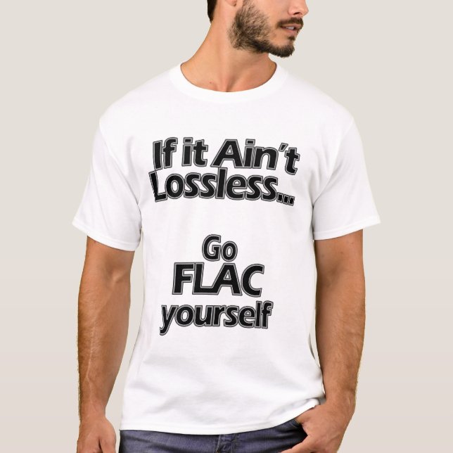 Camiseta Van FLAC usted mismo (Anverso)