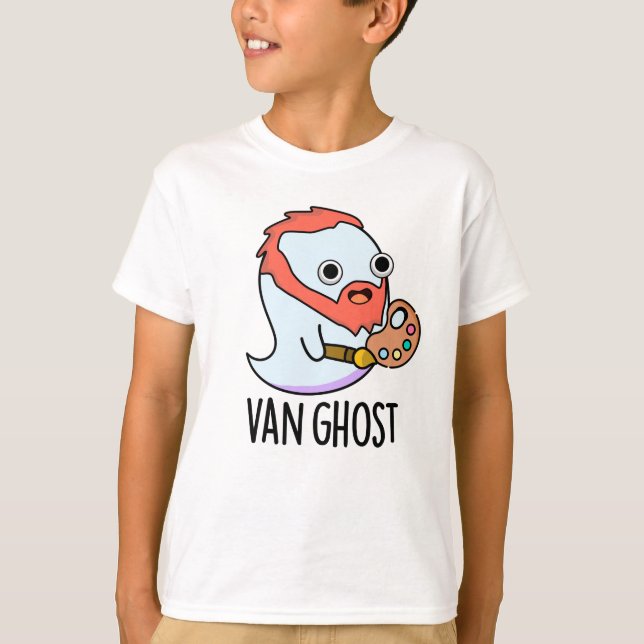 Camiseta Van Ghost Funny Artista Ghost Pun (Anverso)