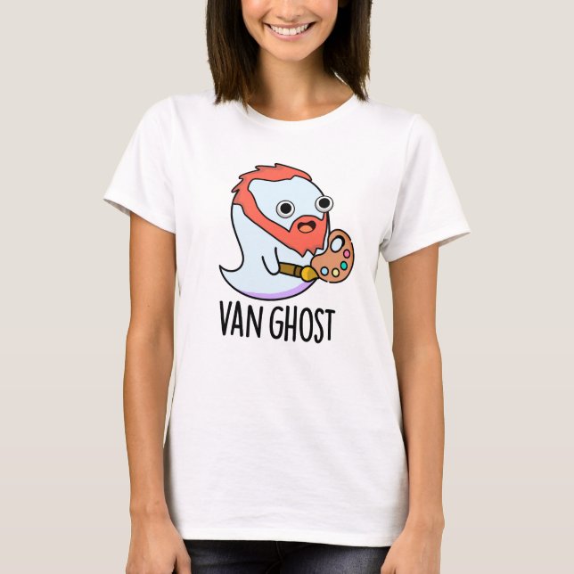 Camiseta Van Ghost Funny Artista Ghost Pun (Anverso)