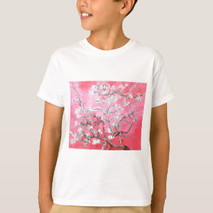Camiseta Van Gogh Almond Blossoms Azul rosa