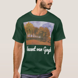 Camiseta Van Gogh Autumn Paisaje Retro Vintage Van Gogh