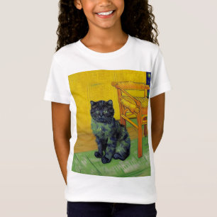 Camiseta Van Gogh Black Cat