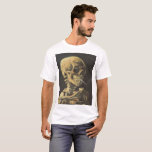 Camiseta VAN GOGH - cráneo con el cigarrillo 1885<br><div class="desc">VAN GOGH - cráneo con el cigarrillo 1885
Aceite en lona; reproducción</div>