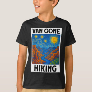 Camiseta Van Gogh Gran Cañón Senderismo Divertido Gran Cañó