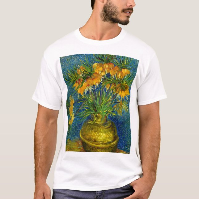 Camiseta Van Gogh Imperial Fritillaries (Anverso)