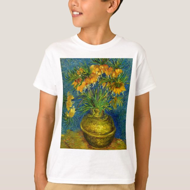 Camiseta Van Gogh Imperial Fritillaries (Anverso)