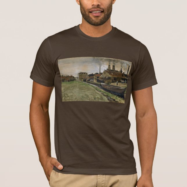 Camiseta Van Gogh Iron Mill en el Bella Artes de La Haya (Anverso)
