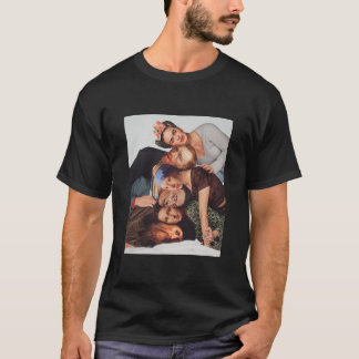 Camiseta van gogh monalisa frida...