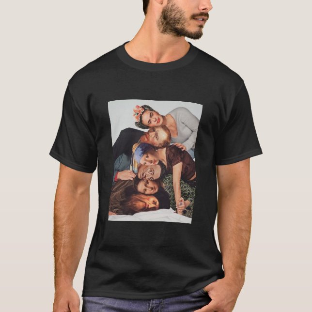 Camiseta van gogh monalisa frida... (Anverso)