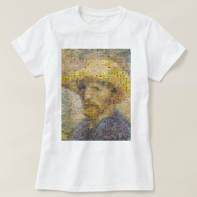 Camiseta Van Gogh Mosaic T-Shirt (Diseño del anverso)