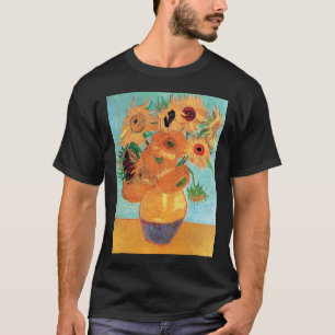 Camiseta Van Gogh - Naturaleza muerta jarrón con doce giras