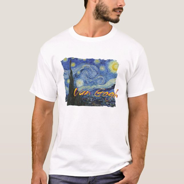 Camiseta Van Gogh * noche estrellada (Anverso)