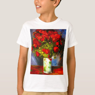 Camiseta Van Gogh Red Poppies