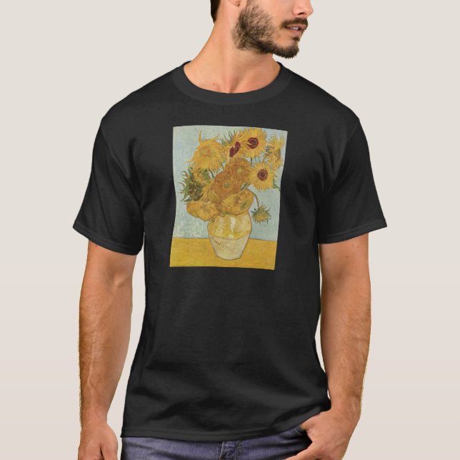 Camiseta Van Gogh Sunflowers (Anverso)