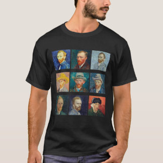 Camiseta Van Gogh T-Shirt | Van Gogh Self-Portrait Tee