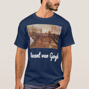 Camiseta Van Gogh The Parsonage Garden at Nuenen in the Sn