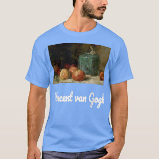 Camiseta Van Gogh todavía vive con Ginger Jar y manzanas Vi