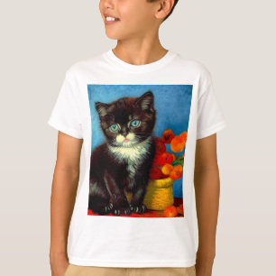 Camiseta Van Gogh Tuxedo Cat