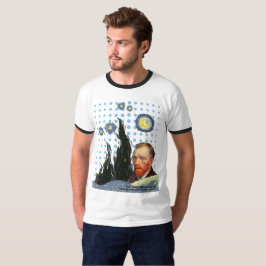 Camiseta  Van Gogh with every star I see, I remember that 